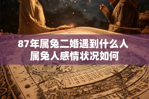 87年属兔二婚遇到什么人 属兔人感情状况如何