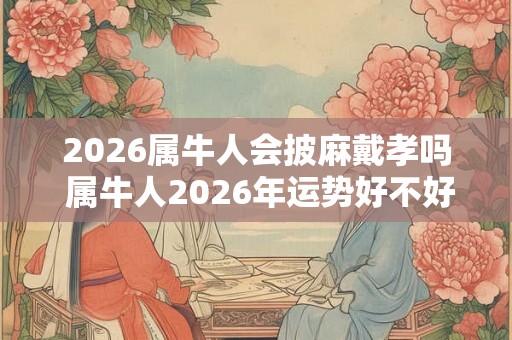 2026属牛人会披麻戴孝吗 属牛人2026年运势好不好