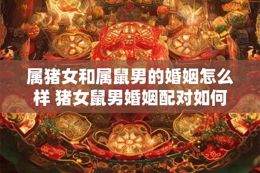 属猪女和属鼠男的婚姻怎么样 猪女鼠男婚姻配对如何