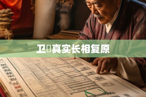卫玠真实长相复原