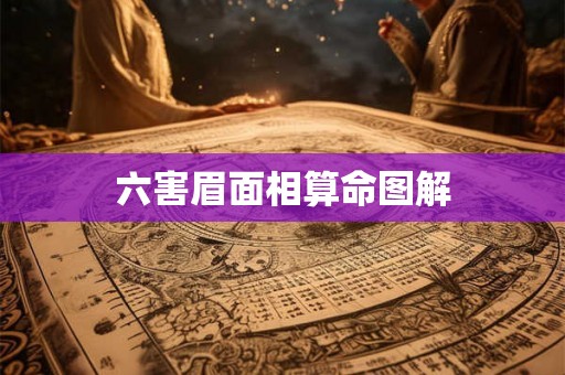 六害眉面相算命图解