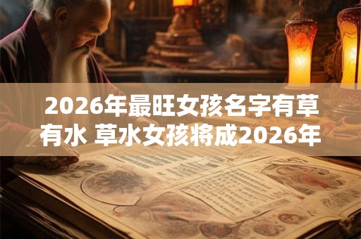 2026年最旺女孩名字有草有水 草水女孩将成2026年最热门名字