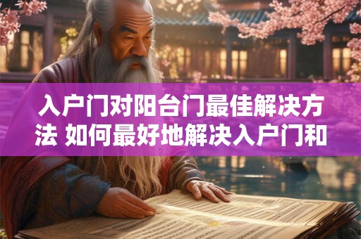 入户门对阳台门最佳解决方法 如何最好地解决入户门和阳台门的问题