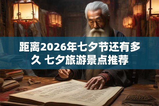 距离2026年七夕节还有多久 七夕旅游景点推荐 距离2026年七夕节还有多久 七夕旅游景点推荐