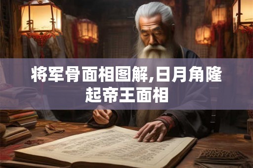 将军骨面相图解,日月角隆起帝王面相 将军骨面相图解,日月角隆起帝王面相