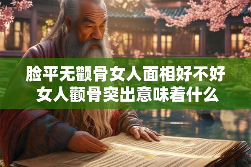 脸平无颧骨女人面相好不好 女人颧骨突出意味着什么
