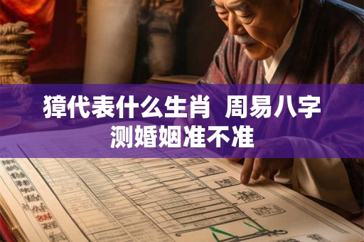 獐代表什么生肖  周易八字测婚姻准不准