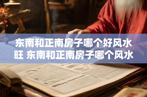 东南和正南房子哪个好风水旺 东南和正南房子哪个风水更旺 东南和正南房子哪个好风水旺 东南和正南房子哪个风水更旺