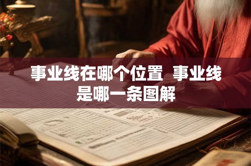 事业线在哪个位置  事业线是哪一条图解
