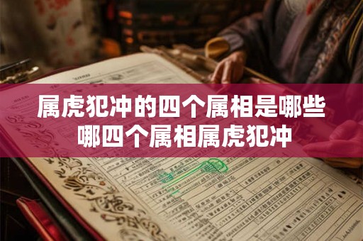 属虎犯冲的四个属相是哪些 哪四个属相属虎犯冲