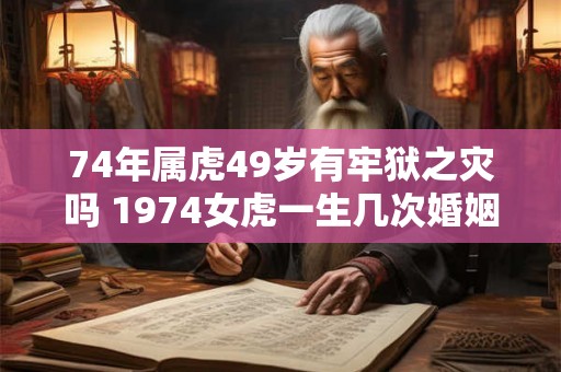 74年属虎49岁有牢狱之灾吗 1974女虎一生几次婚姻 74年属虎49岁有牢狱之灾吗 1974女虎一生几次婚姻