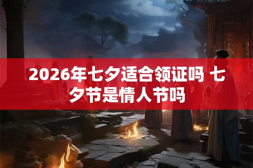 2026年七夕适合领证吗 七夕节是情人节吗