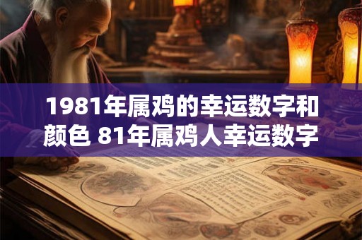 1981年属鸡的幸运数字和颜色 81年属鸡人幸运数字和颜色