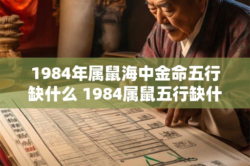 1984年属鼠海中金命五行缺什么 1984属鼠五行缺什么