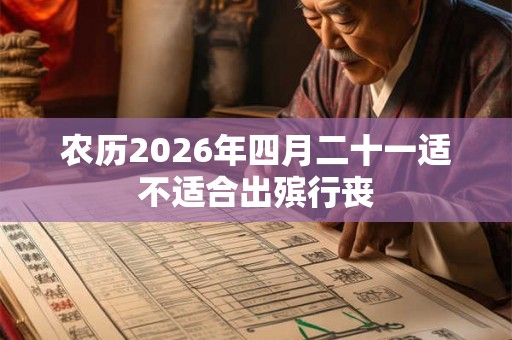 农历2026年四月二十一适不适合出殡行丧
