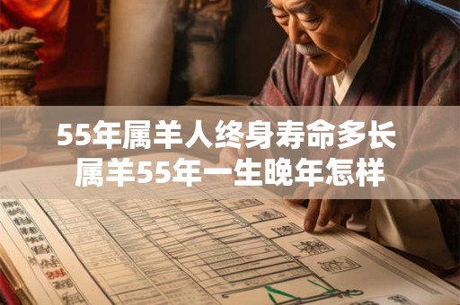 55年属羊人终身寿命多长 属羊55年一生晚年怎样