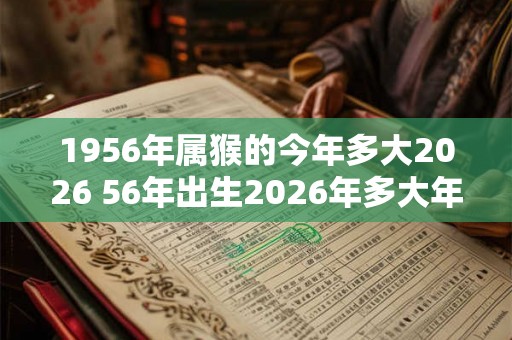 1956年属猴的今年多大2026 56年出生2026年多大年龄