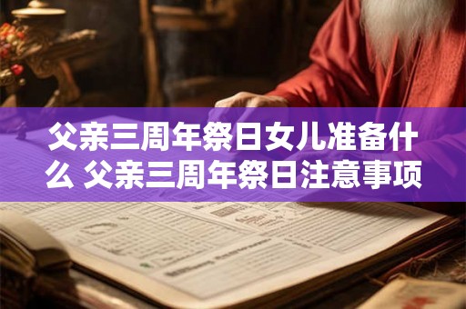 父亲三周年祭日女儿准备什么 父亲三周年祭日注意事项 父亲三周年祭日女儿准备什么 父亲三周年祭日注意事项