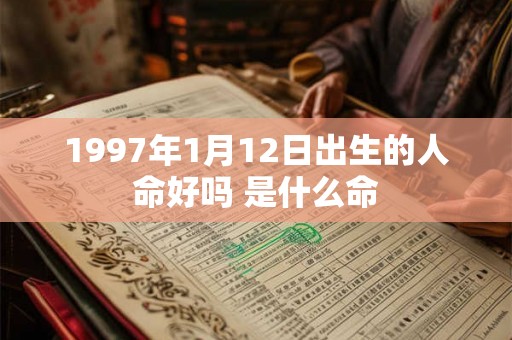 1997年1月12日出生的人命好吗 是什么命
