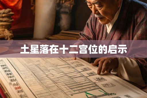 土星落在十二宫位的启示