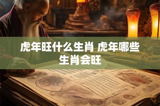 虎年旺什么生肖 虎年哪些生肖会旺