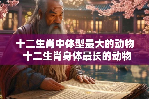 十二生肖中体型最大的动物  十二生肖身体最长的动物
