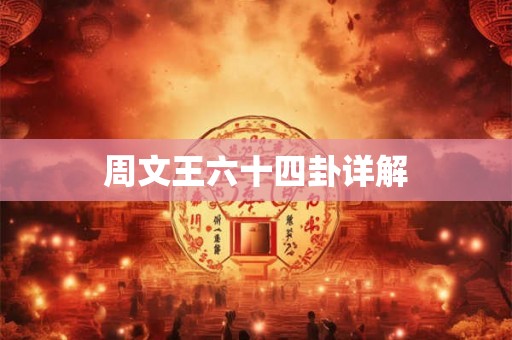 周文王六十四卦详解