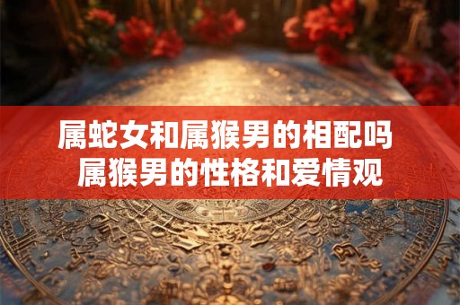属蛇女和属猴男的相配吗 属猴男的性格和爱情观