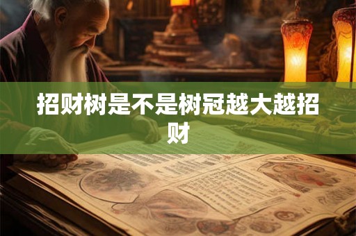 招财树是不是树冠越大越招财