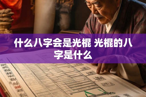 什么八字会是光棍 光棍的八字是什么