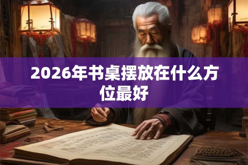 2026年书桌摆放在什么方位最好 2026年书桌摆放在什么方位最好