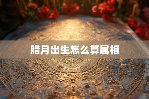腊月出生怎么算属相