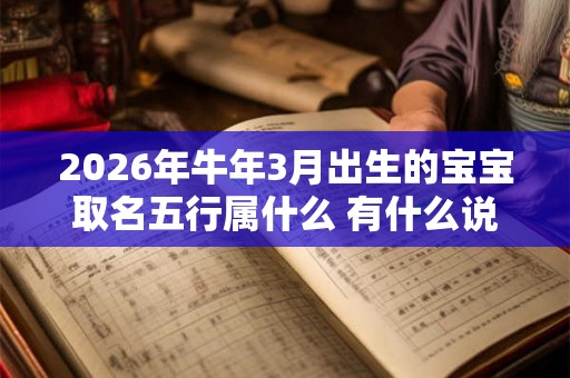 2026年牛年3月出生的宝宝取名五行属什么 有什么说法 2026年牛年3月出生的宝宝取名五行属什么 有什么说法