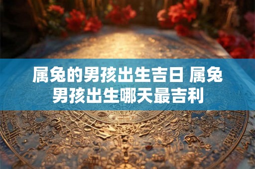 属兔的男孩出生吉日 属兔男孩出生哪天最吉利