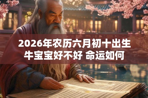 2026年农历六月初十出生牛宝宝好不好 命运如何