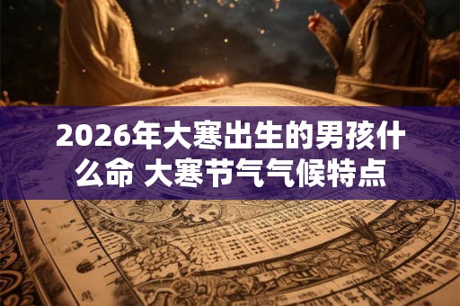 2026年大寒出生的男孩什么命 大寒节气气候特点