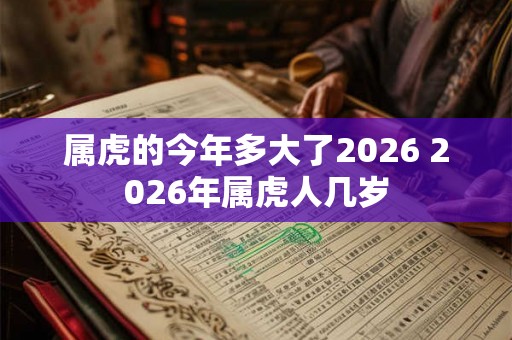 属虎的今年多大了2026 2026年属虎人几岁