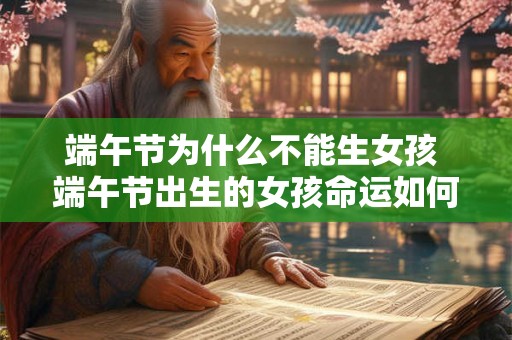 端午节为什么不能生女孩 端午节出生的女孩命运如何