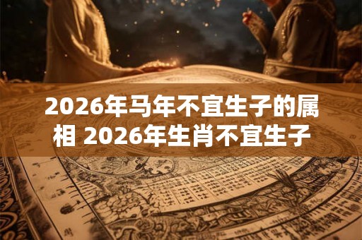 2026年马年不宜生子的属相 2026年生肖不宜生子