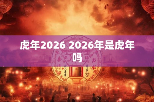 虎年2026 2026年是虎年吗