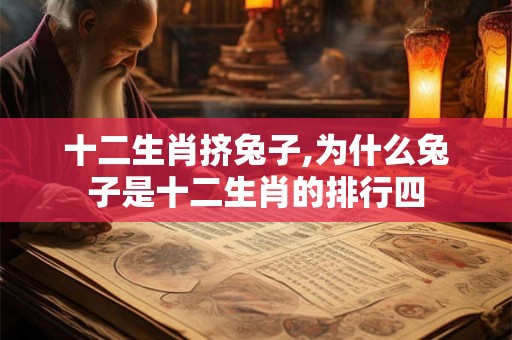 十二生肖挤兔子,为什么兔子是十二生肖的排行四