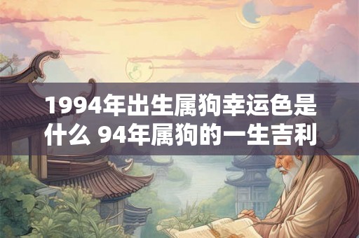 1994年出生属狗幸运色是什么 94年属狗的一生吉利颜色 1994年出生属狗幸运色是什么 94年属狗的一生吉利颜色