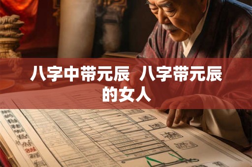 八字中带元辰 八字带元辰的女人 八字中带元辰 八字带元辰的女人