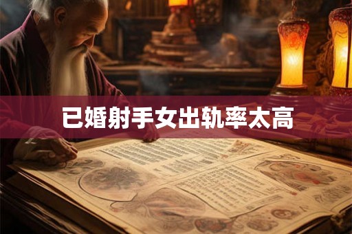 已婚射手女出轨率太高