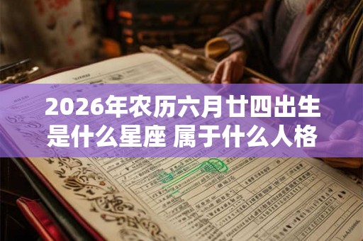 2026年农历六月廿四出生是什么星座 属于什么人格
