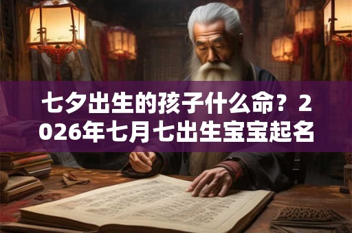 七夕出生的孩子什么命？2026年七月七出生宝宝起名推荐