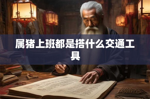 属猪上班都是搭什么交通工具