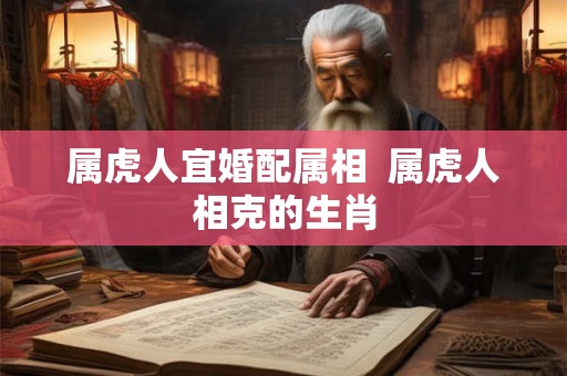 属虎人宜婚配属相  属虎人相克的生肖
