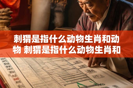 刺猬是指什么动物生肖和动物 刺猬是指什么动物生肖和动物图片