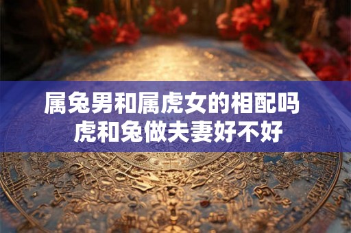 属兔男和属虎女的相配吗  虎和兔做夫妻好不好